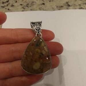 Cobra Jasper Pendant